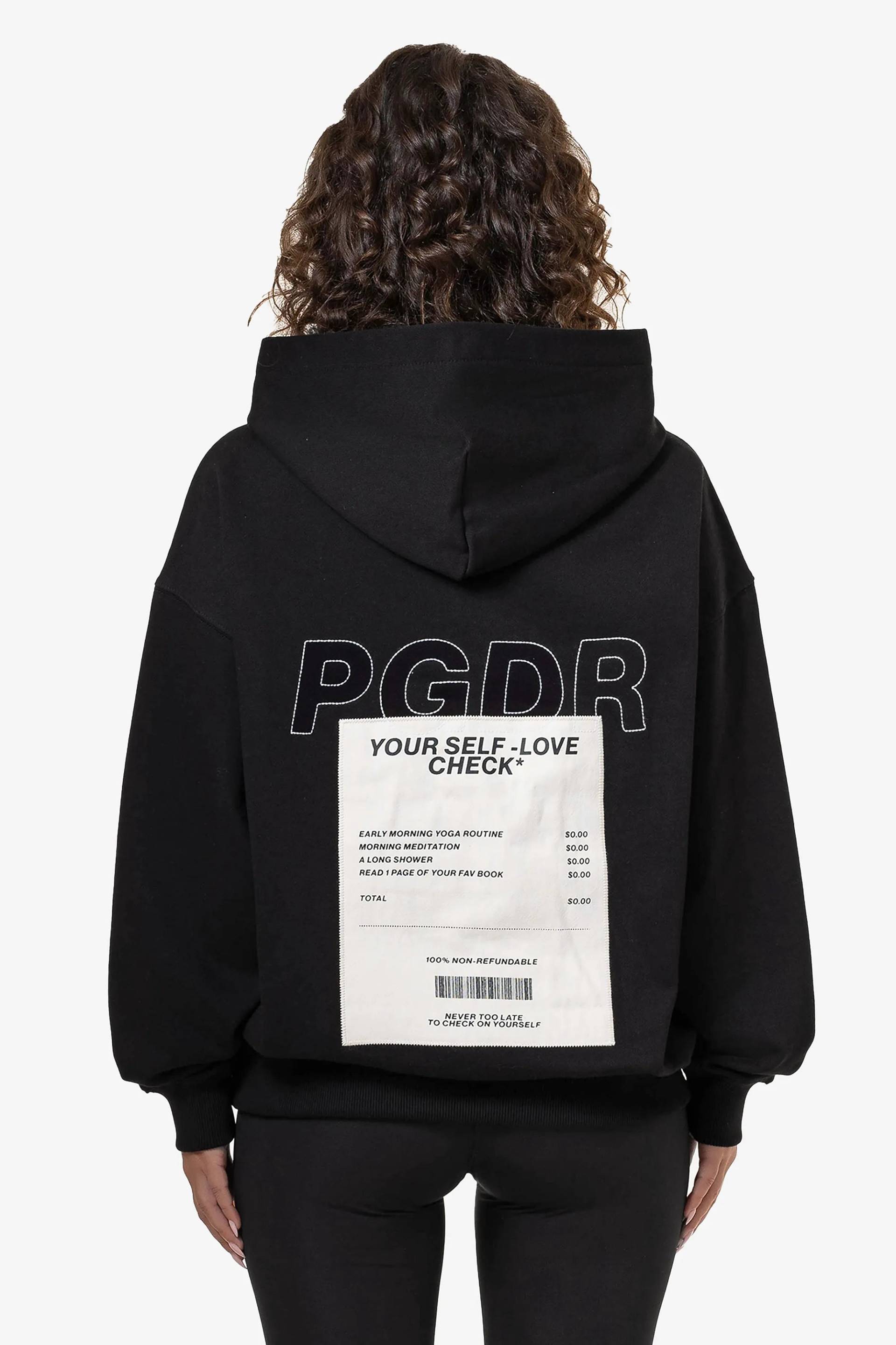 Cania Oversized Hoodie Black von PEGADOR®