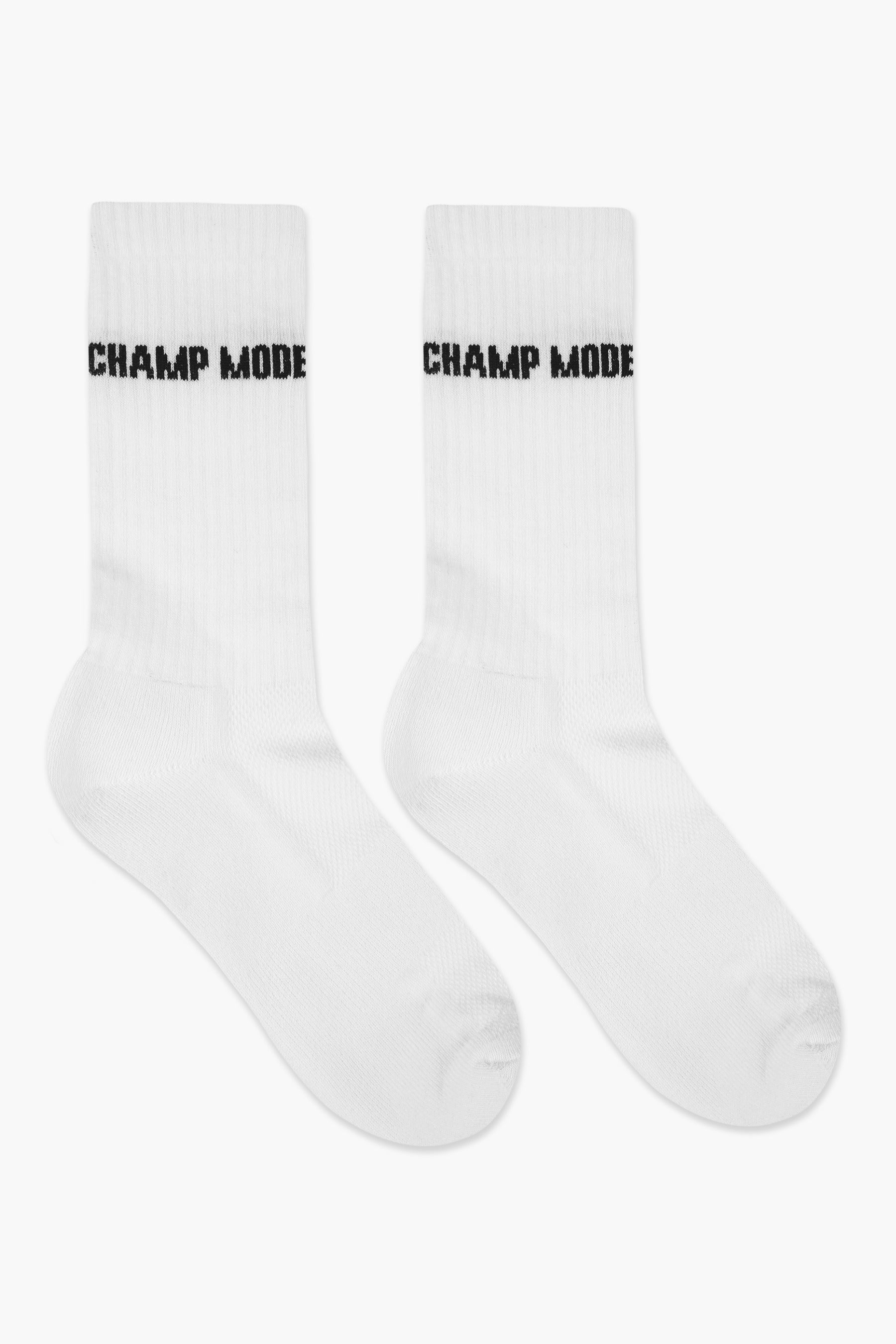 Champ Socks White Black von PEGADOR®