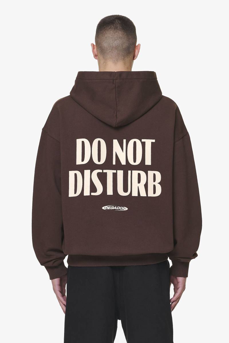 Crail Oversized Hoodie Washed Oak Brown von PEGADOR®