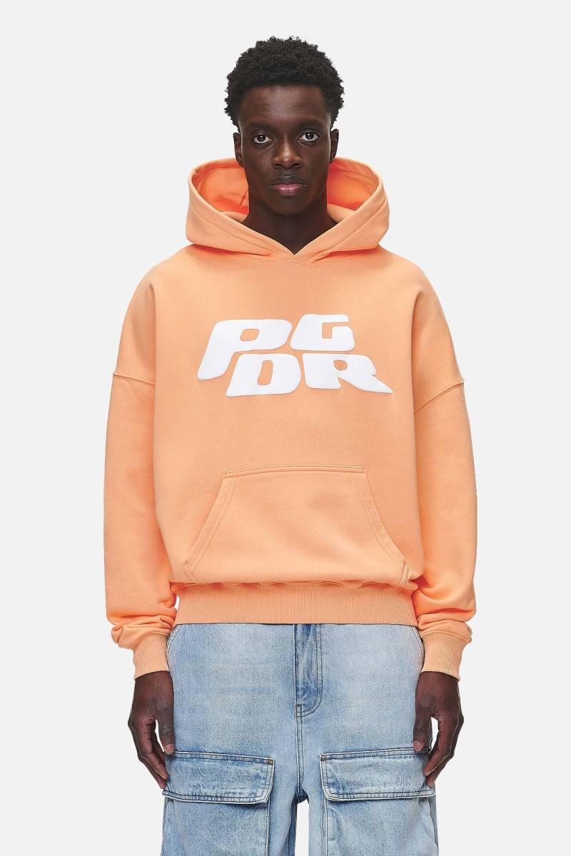 Danico Boxy Hoodie Washed Apricot von PEGADOR®