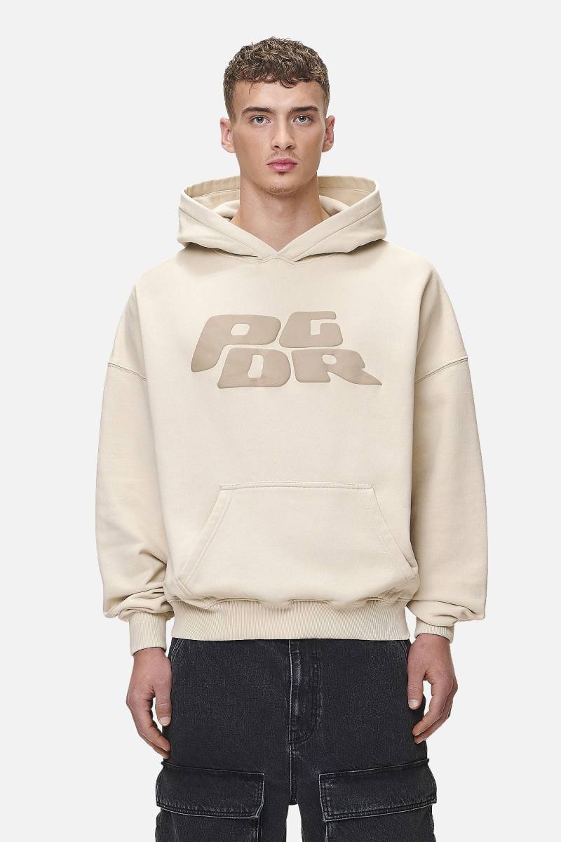 Danico Boxy Hoodie Washed Desert Sand von PEGADOR®