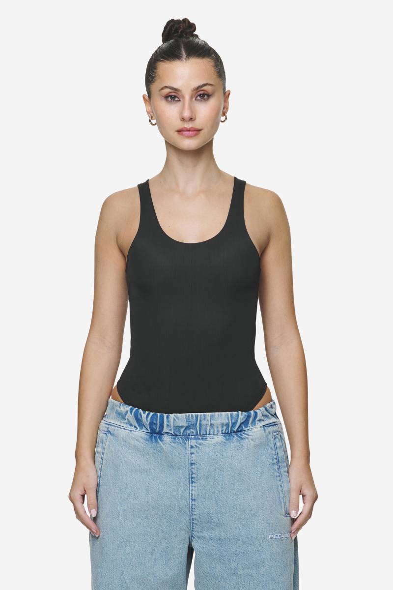 Donna String Top Body Black von PEGADOR®