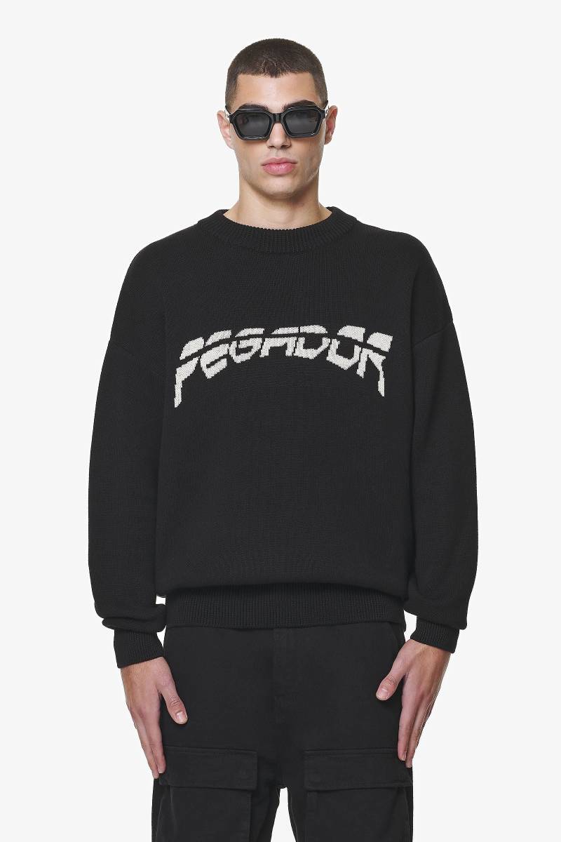 Elaine Knit Sweater Black von PEGADOR®