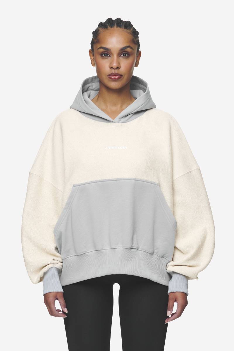 Estela Inside-Out Oversized Hoodie Coast Sand Sky Grey von PEGADOR®