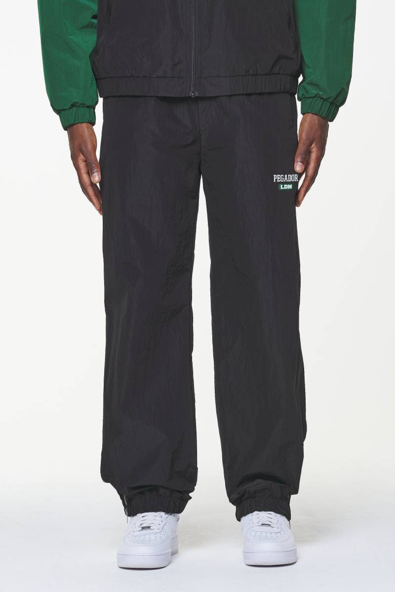 Firb Wide Track Pants Onyx Black von PEGADOR®