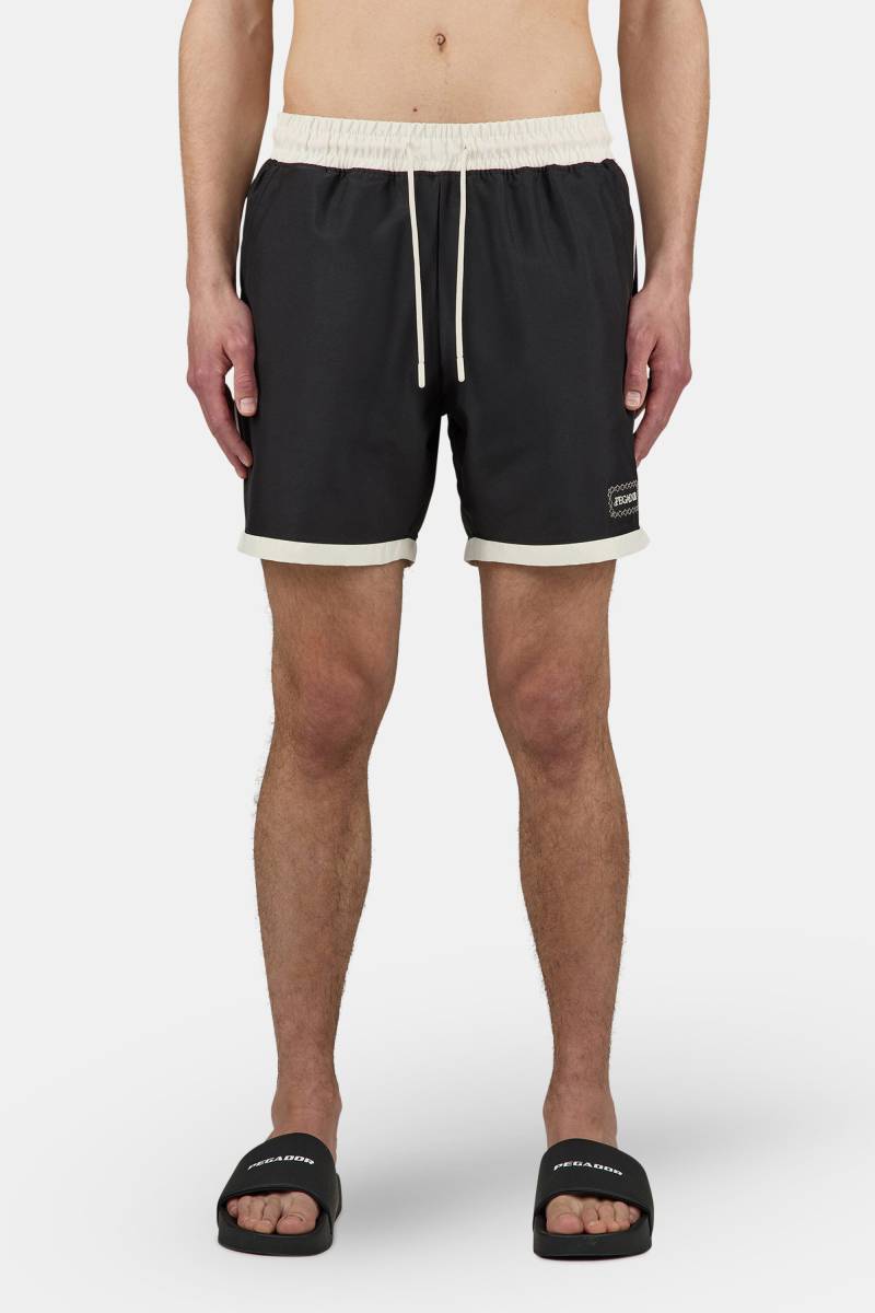 Fisco Swim Shorts Black Unbleached von PEGADOR®