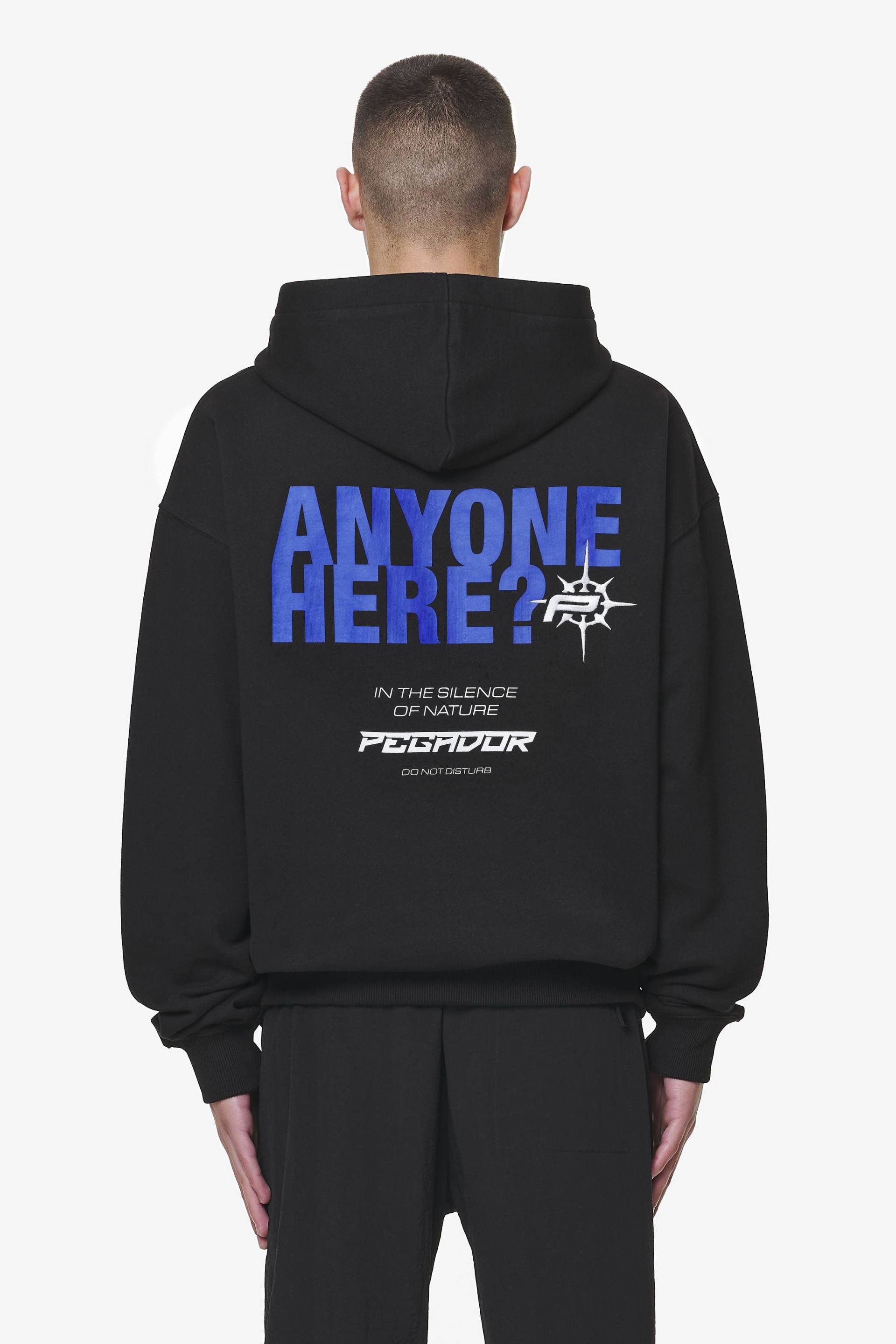Gien Oversized Hoodie Black von PEGADOR®
