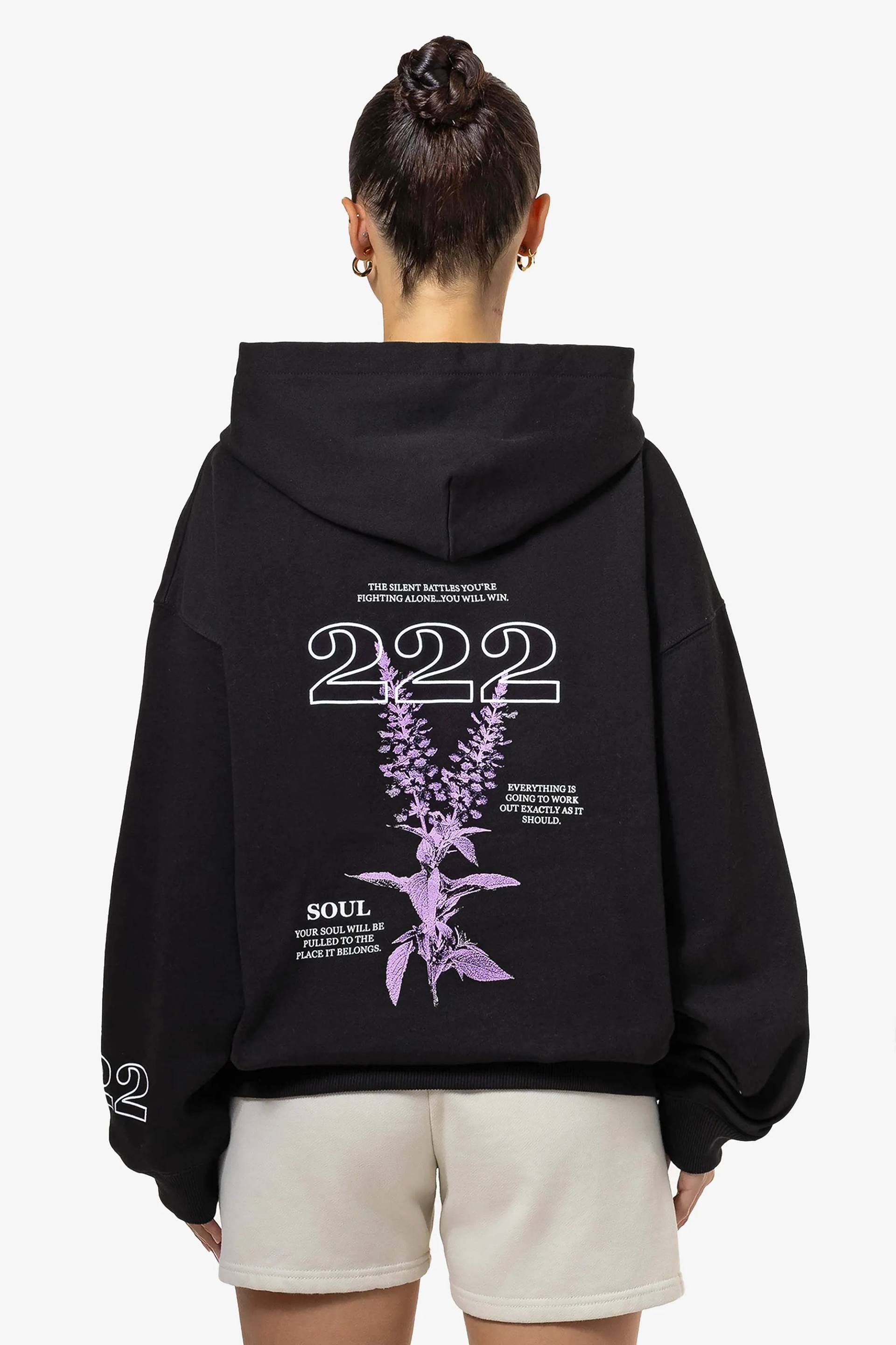 Habo Oversized Hoodie Black von PEGADOR®
