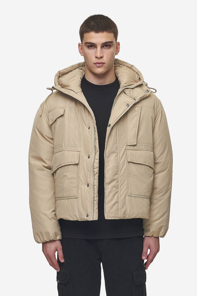 Jean Utility Puffer Jacket Sand von PEGADOR®