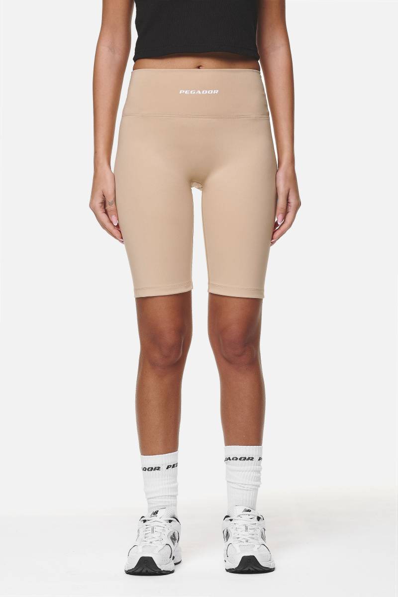 Jerona Biker Shorts Safari Sand von PEGADOR®