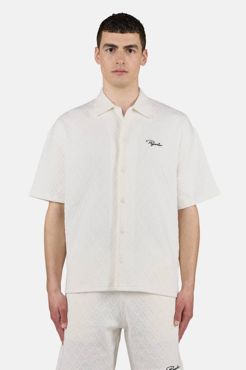 Jovren Structured Shirt Unbleached Black von PEGADOR®