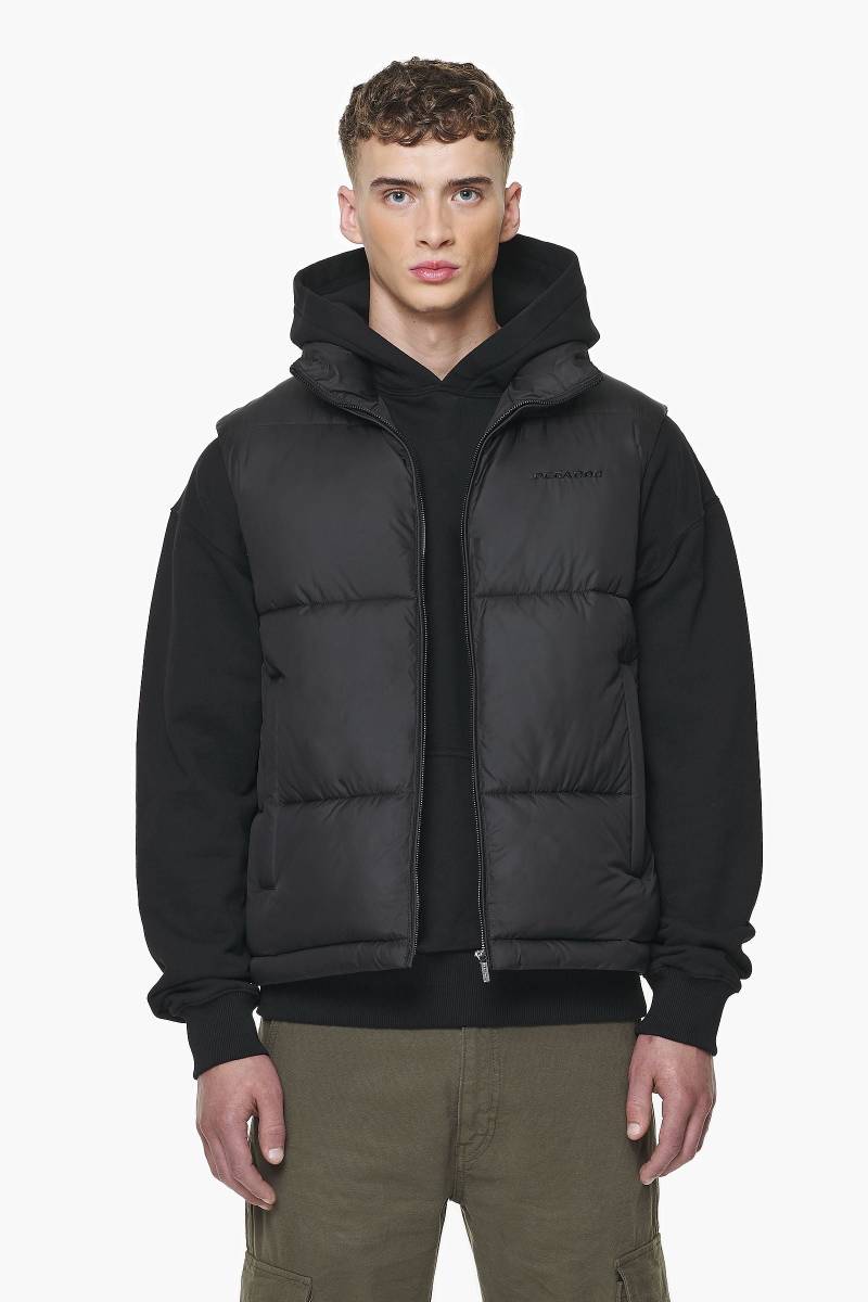 Landin Puffer Vest Black von PEGADOR®