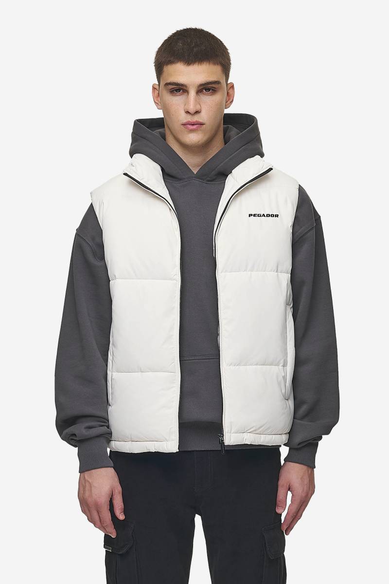 Landin Puffer Vest Bone White von PEGADOR®