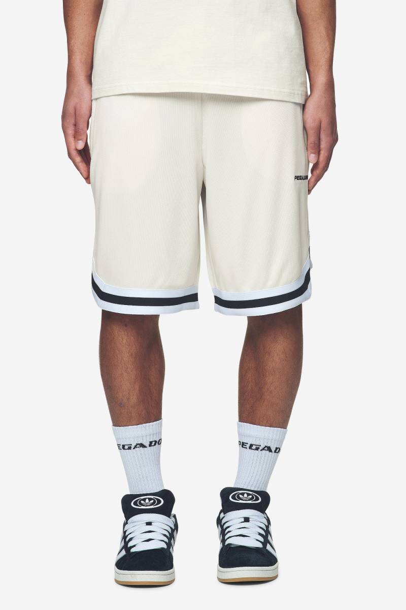 Lansing Basketball Shorts Salty Cream von PEGADOR®