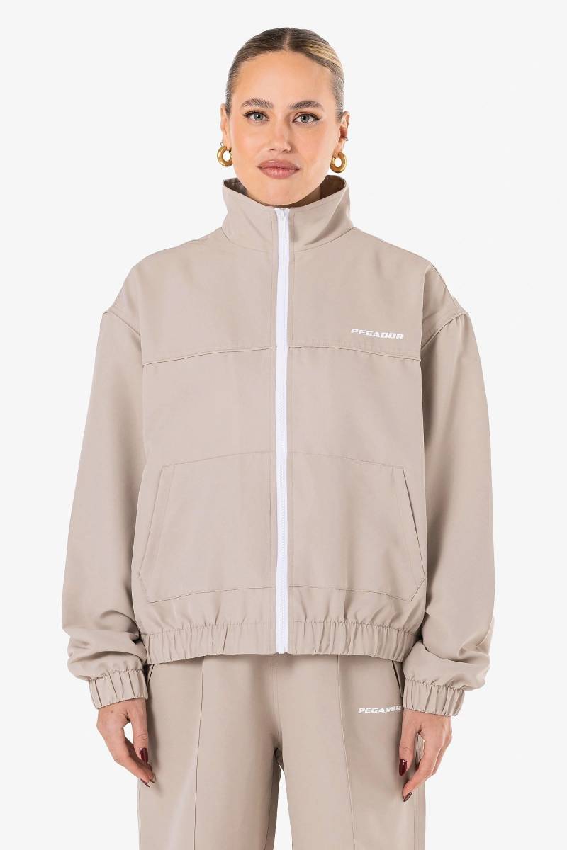 Leonie Track Jacket Dark Stone von PEGADOR®