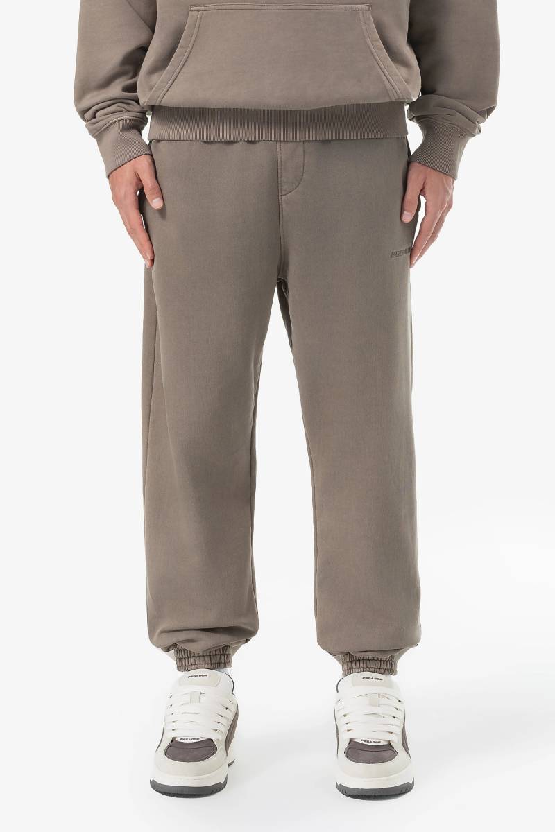 Logo Heavy Sweat Jogger Vintage Dust Brown von PEGADOR®