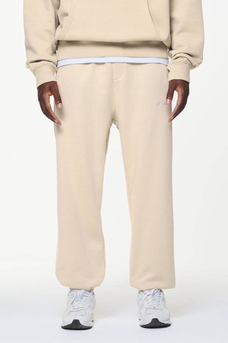 Logo Heavy Sweat Jogger Vintage Washed Kingdom Beige von PEGADOR®