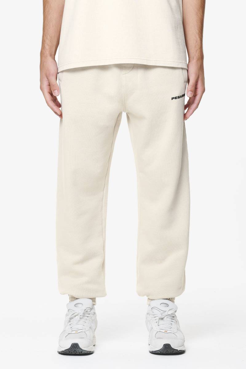 Logo Heavy Sweat Jogger Washed Dust Cream Gum von PEGADOR®