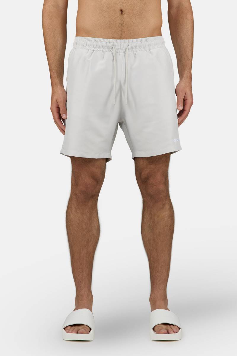 Logo Swim Shorts Pure Grey White von PEGADOR®