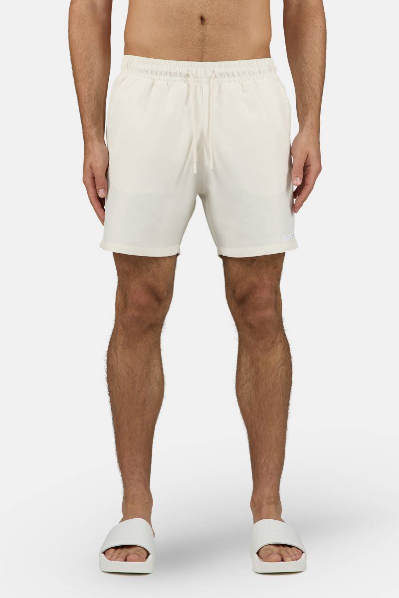 Logo Swim Shorts Unbleached White von PEGADOR®