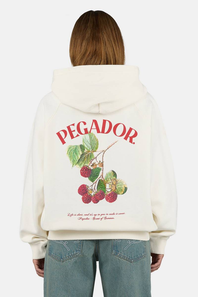 Malli Oversized Raglan Hoodie Washed Unbleached von PEGADOR®