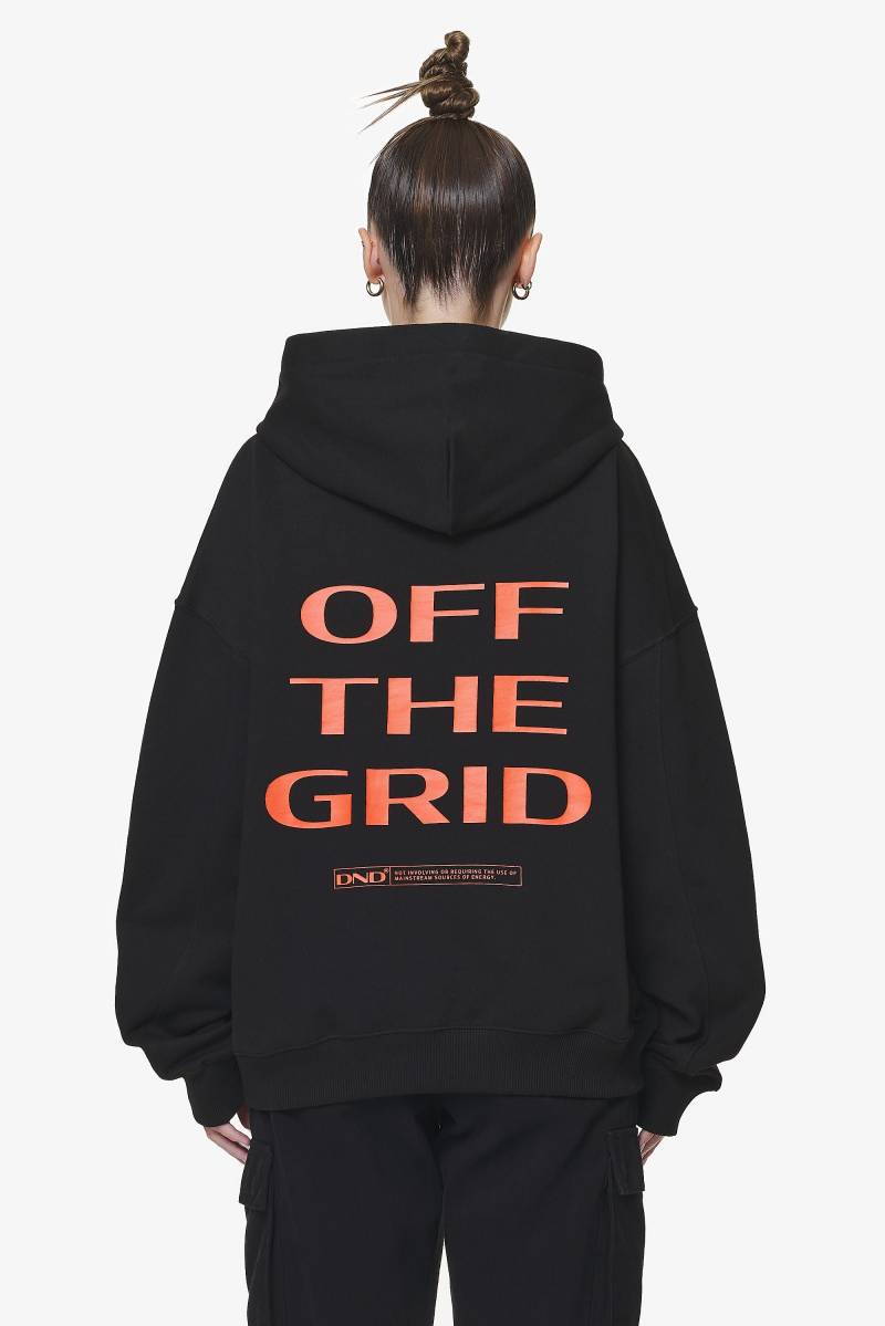 Navisk Oversized Hoodie Black von PEGADOR®