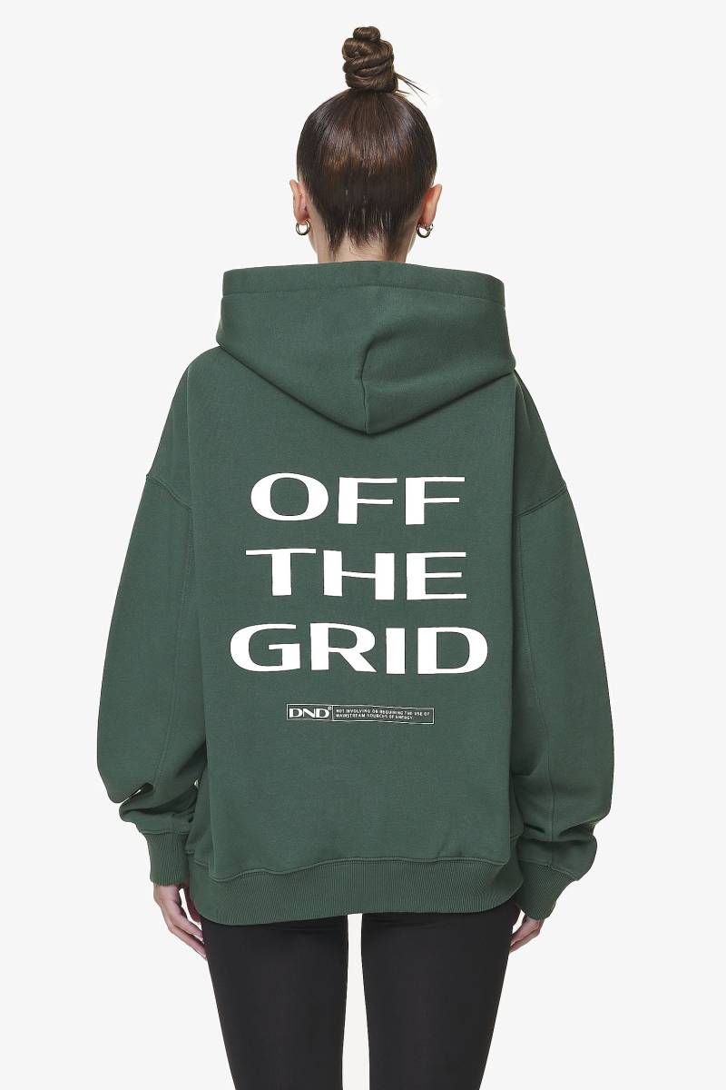 Navisk Oversized Hoodie Washed Sage Green von PEGADOR®