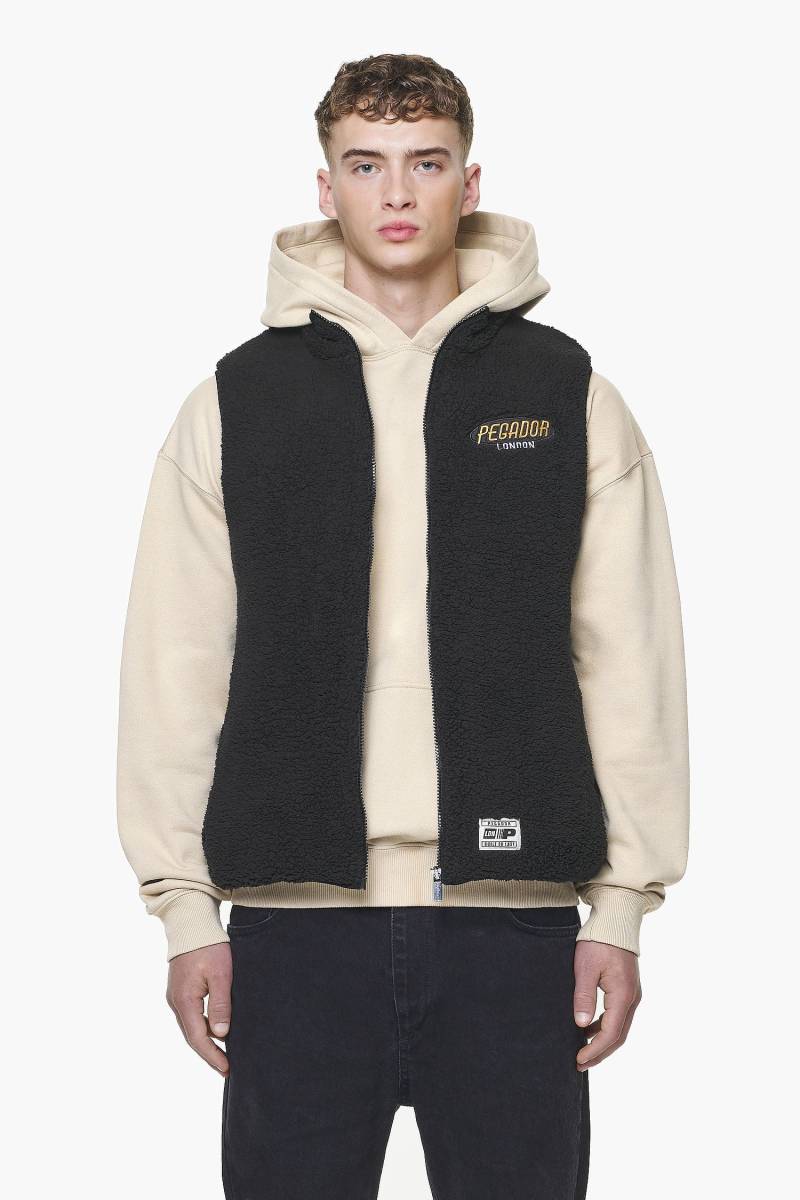 Orae Teddy Vest Onyx Black von PEGADOR®