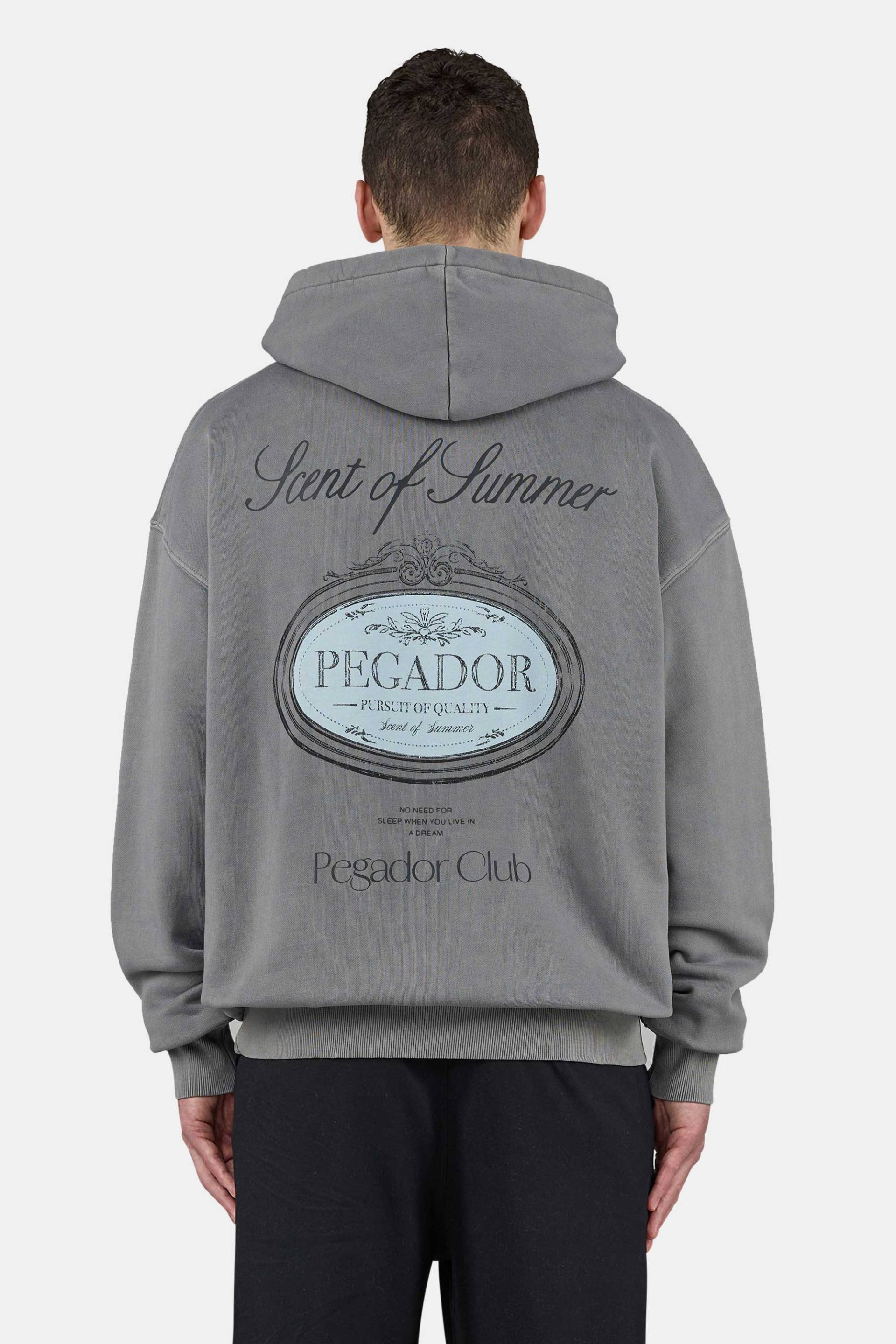 Ramon Oversized Hoodie Vintage Grey von PEGADOR®