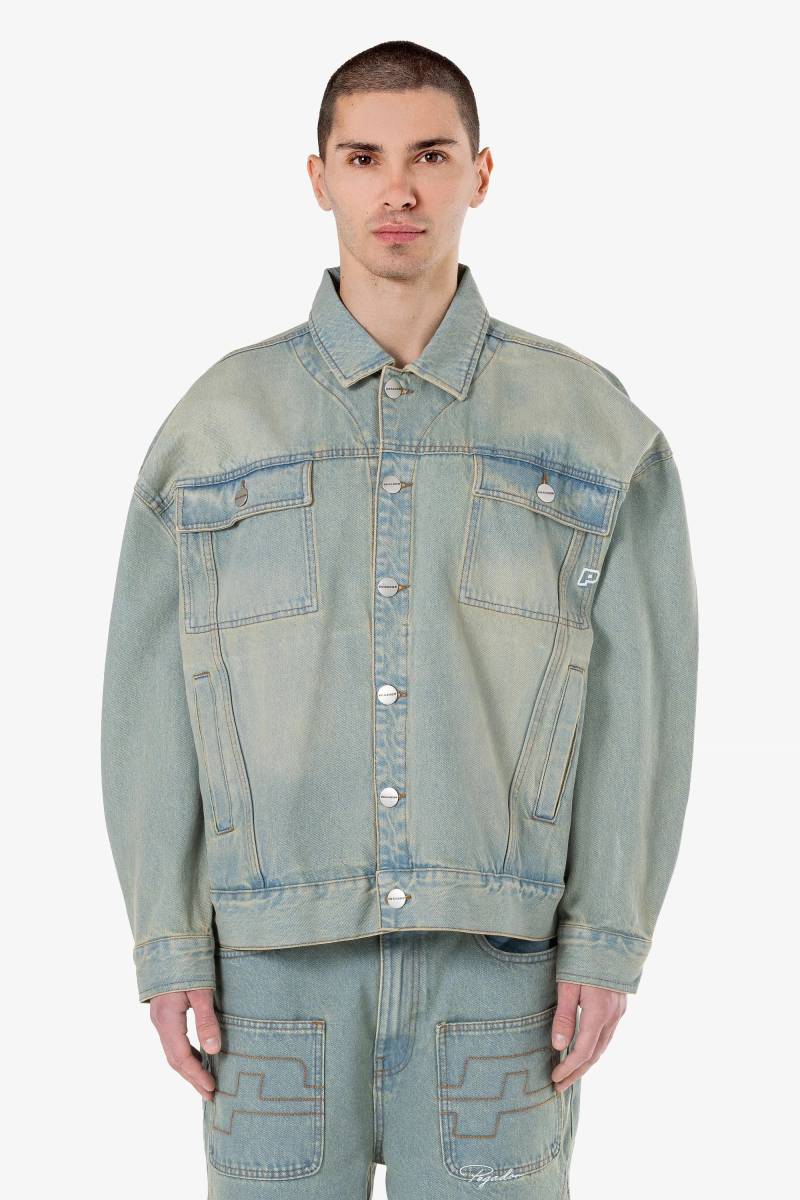 Ramsey Jeans Jacket Washed Vintage Blue von PEGADOR®