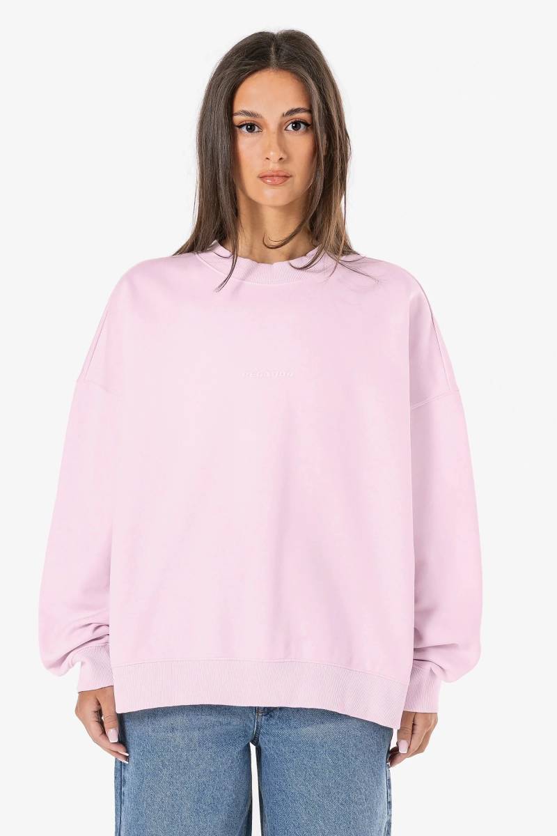 Sela Oversized Sweater Washed Bubblegum Gum von PEGADOR®