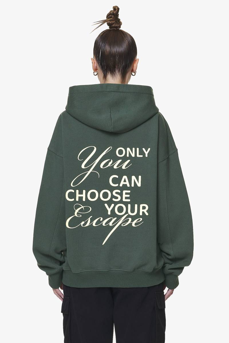 Sona Oversized Hoodie Washed Sage Green von PEGADOR®