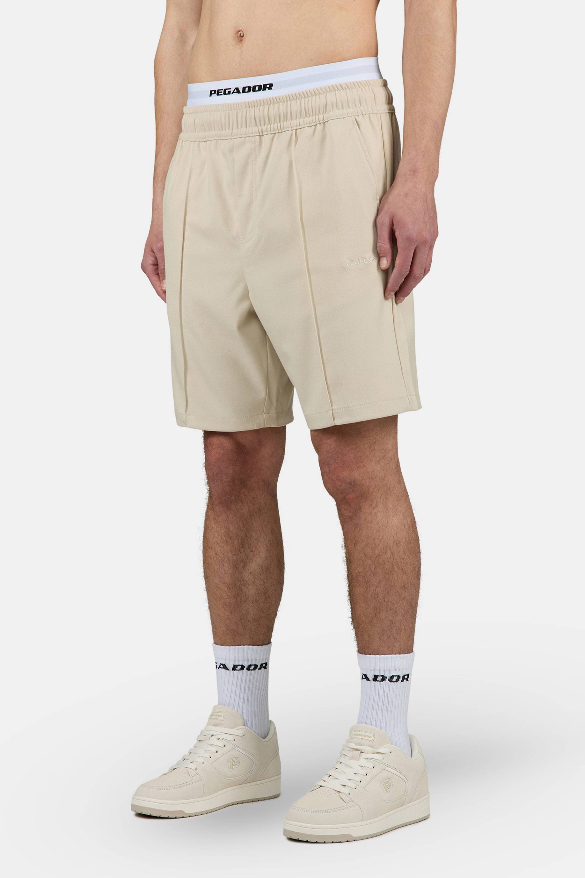 Sutema Shorts Light Beige von PEGADOR®