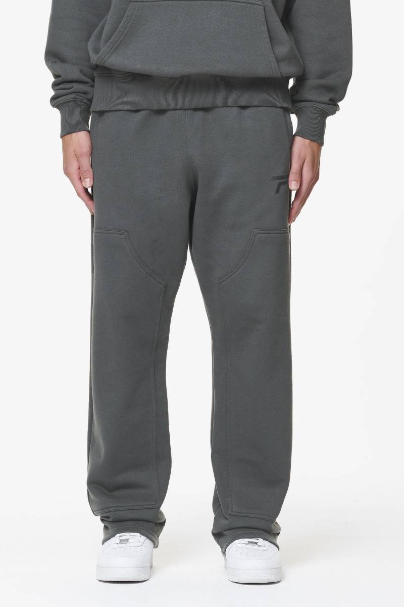 Tacona Carpenter Sweat Pants Washed Volcano Grey von PEGADOR®