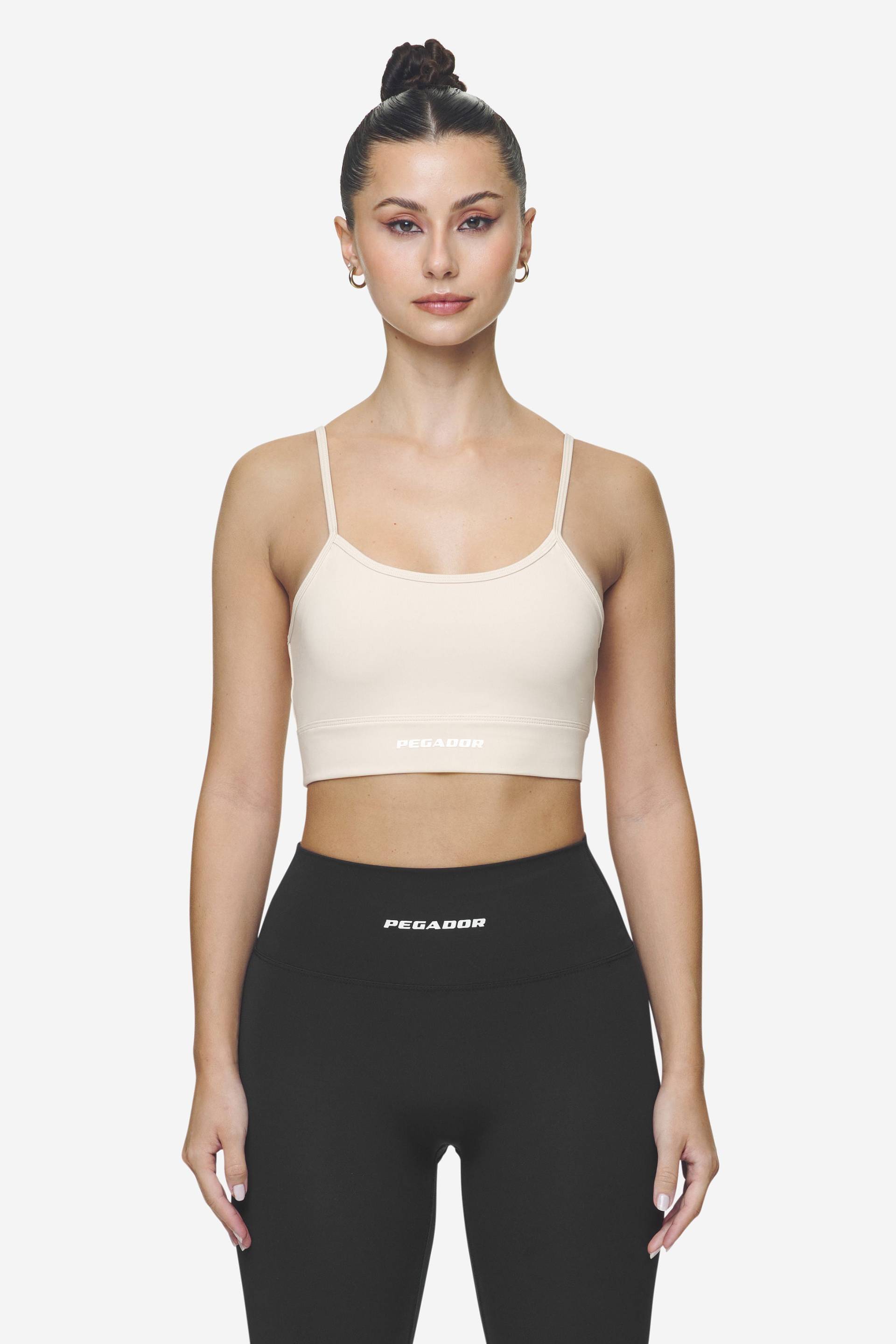 Taja Sport Bra Coast Sand White von PEGADOR®