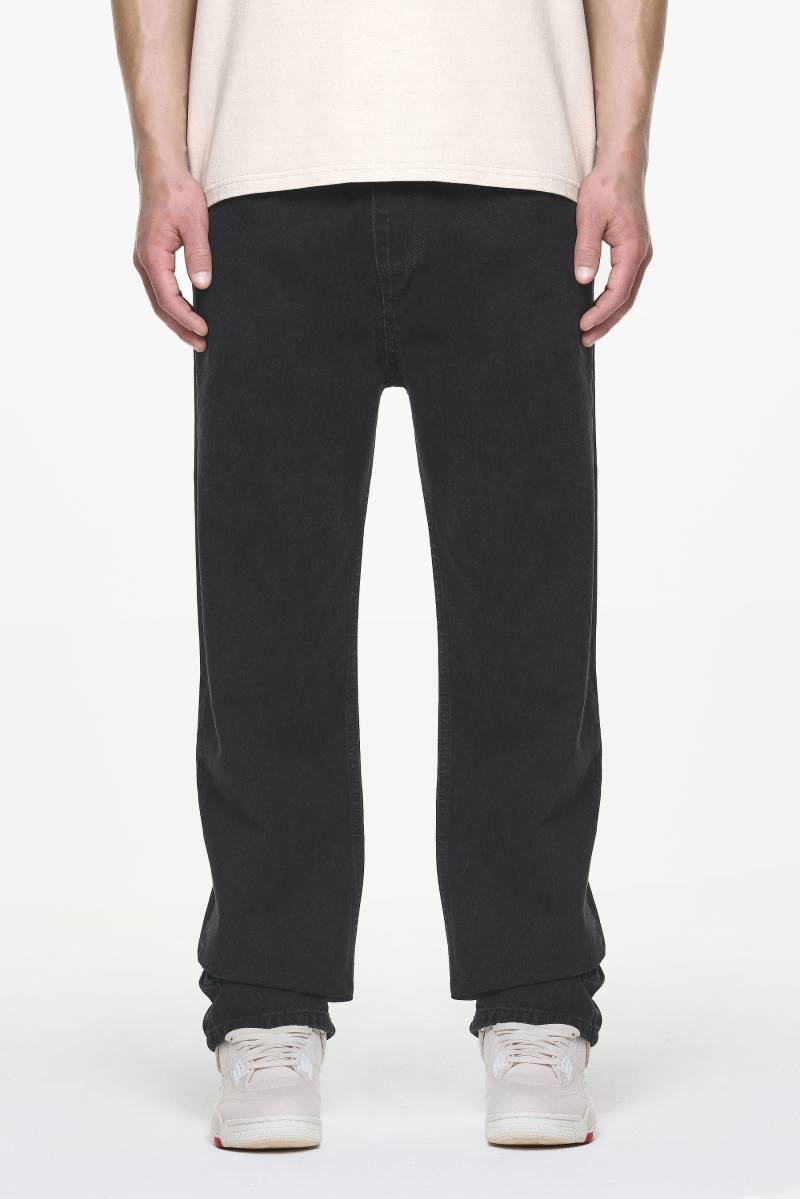 Tibo Baggy Jeans Washed Black von PEGADOR®