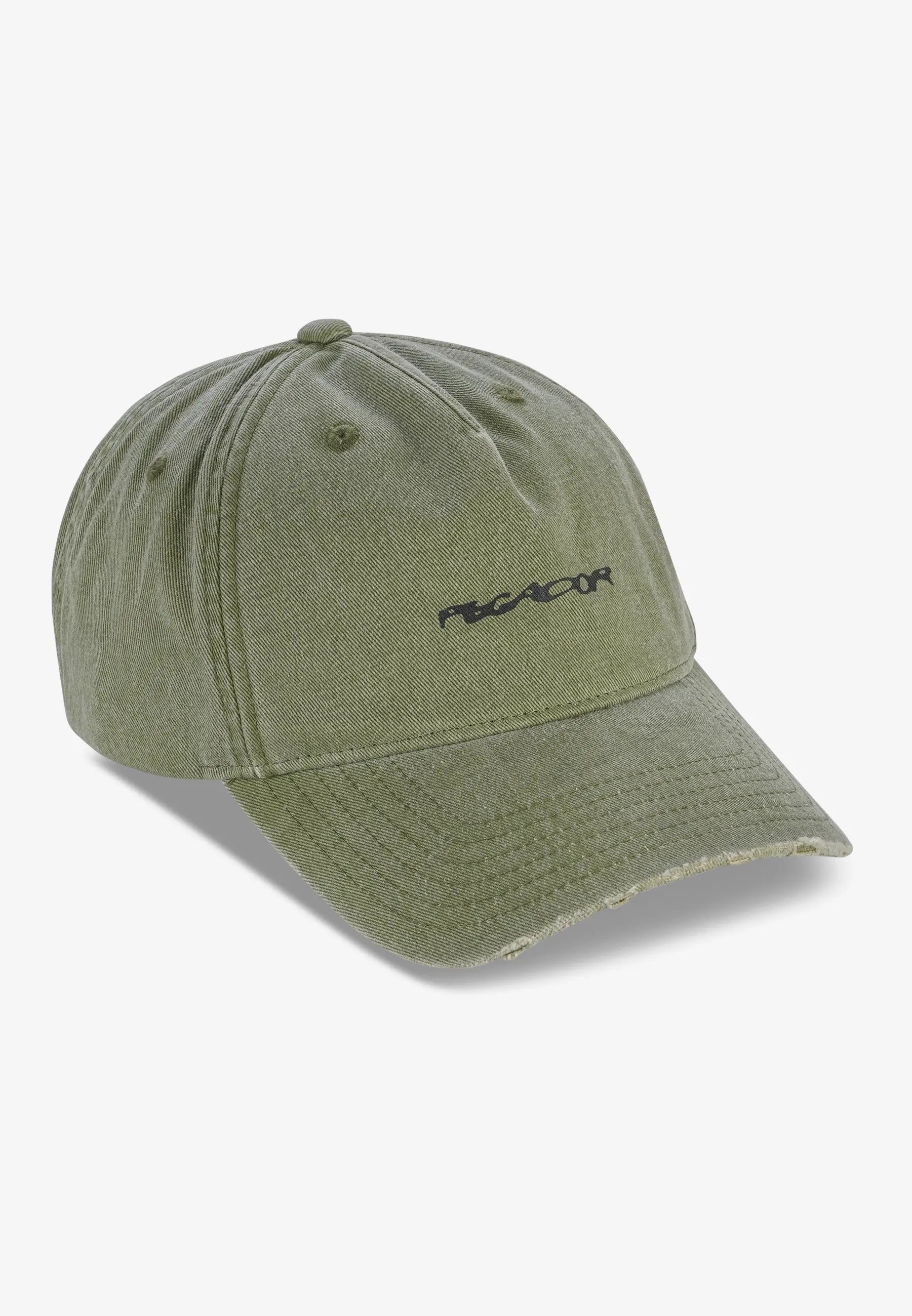 Tripole Washed Cap Faded Olive Black von PEGADOR®