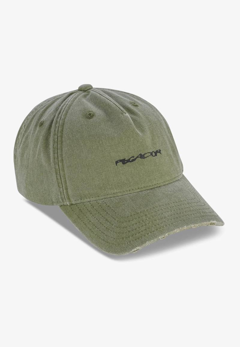 Tripole Washed Cap Faded Olive Black von PEGADOR®