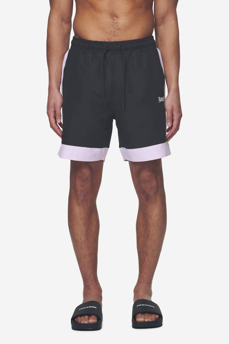 Vicente Swim Shorts Black Bubblegum von PEGADOR®