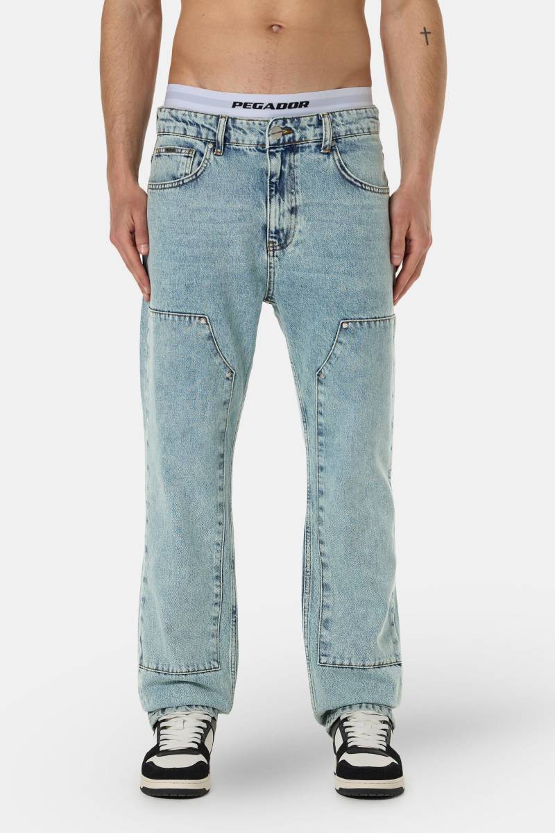 Vinto Carpenter Jeans Sand Washed Blue von PEGADOR®