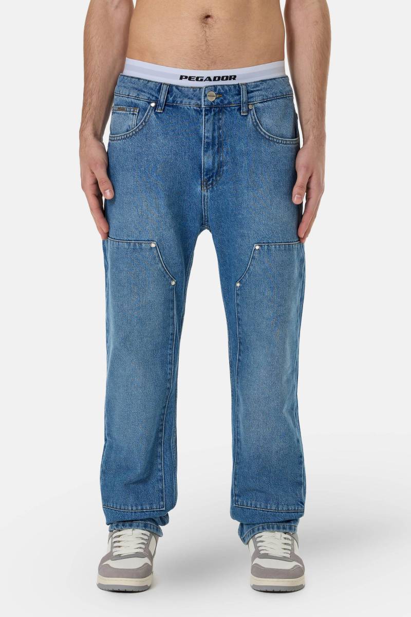 Vinto Carpenter Jeans Washed Blue von PEGADOR®