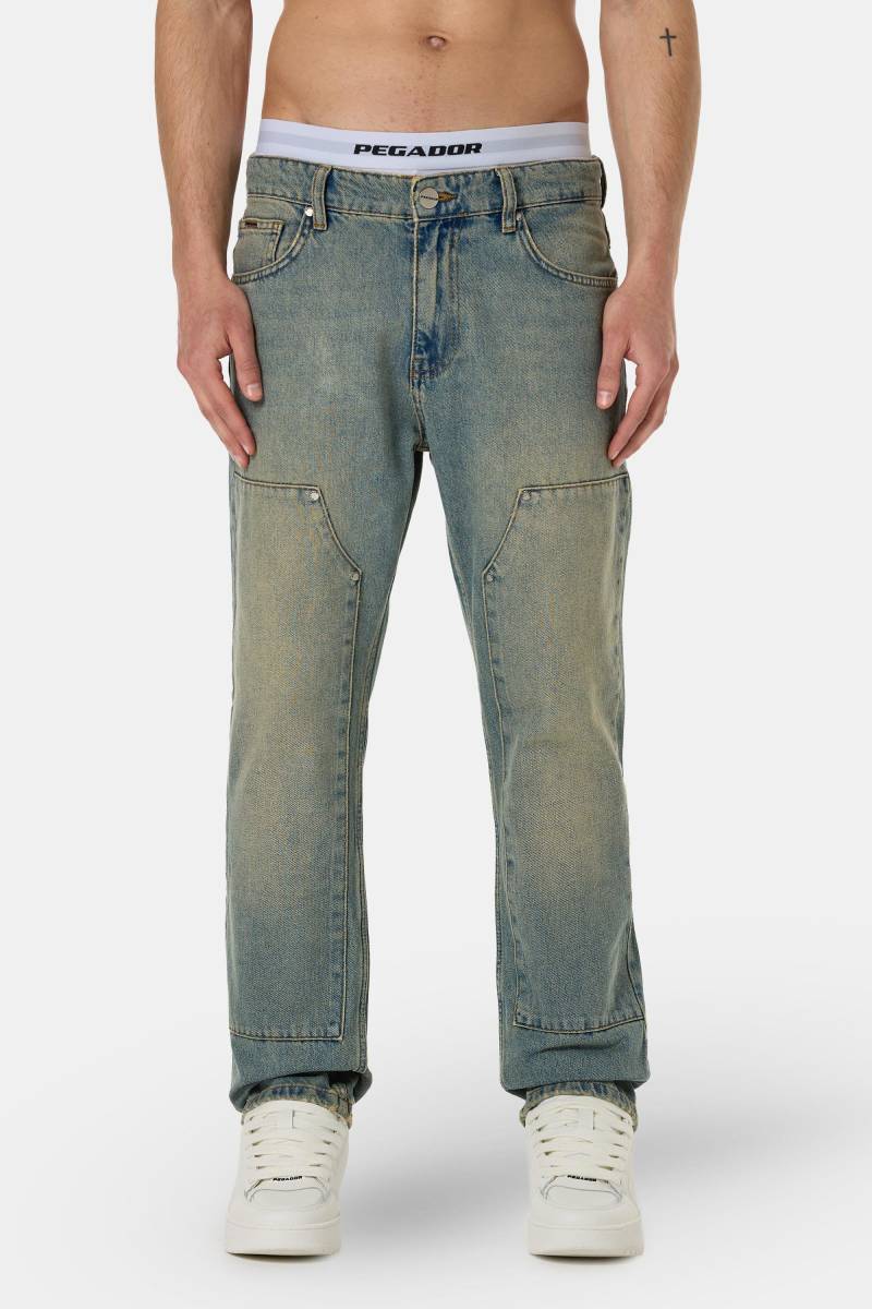 Vinto Carpenter Jeans Washed Vintage Blue von PEGADOR®