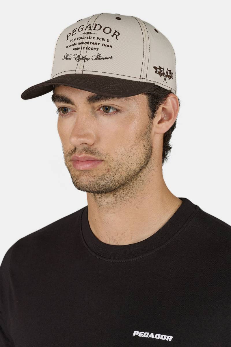 Wista Cap Unbleached Cozy Brown von PEGADOR®