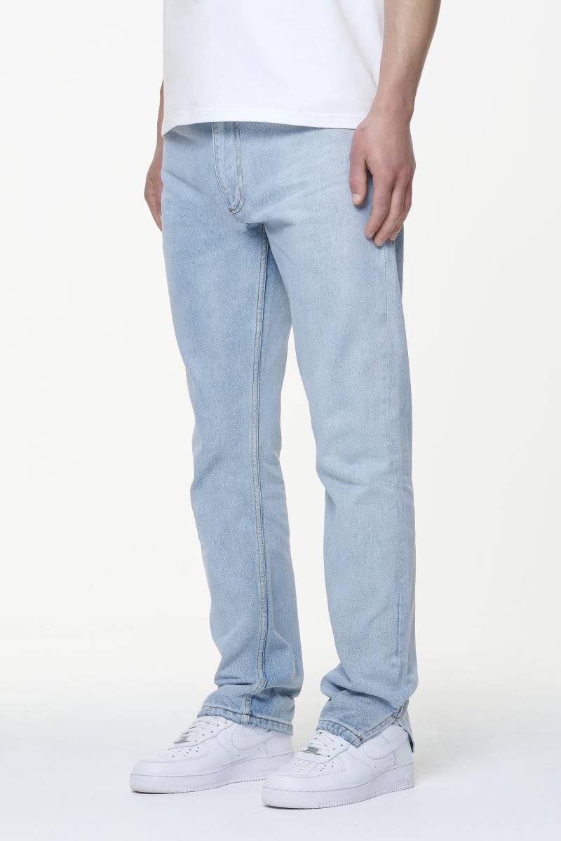 Withy Distressed Ankle Jeans Washed Light Blue von PEGADOR®