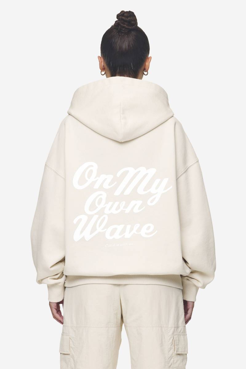 Yebra Oversized Hoodie Washed Coast Sand von PEGADOR®
