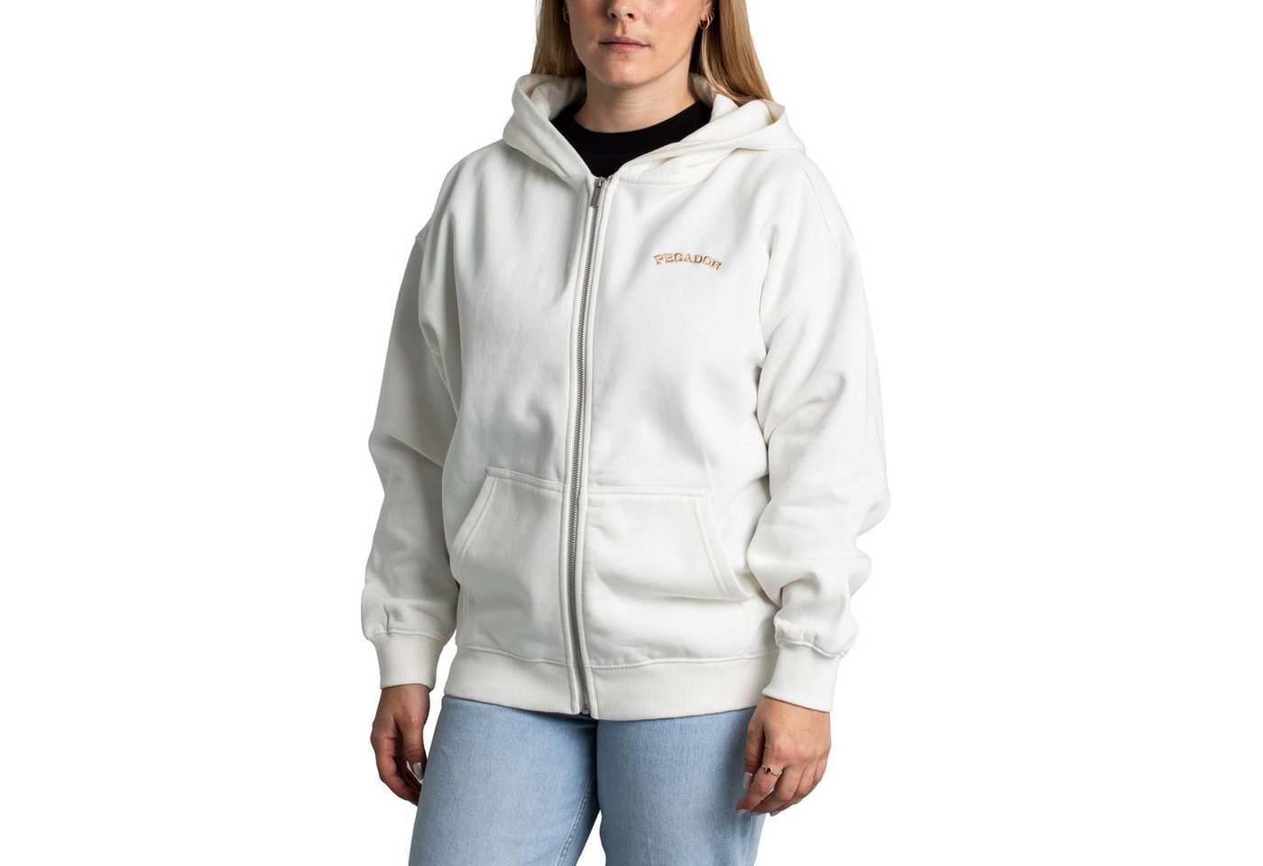 PEGADOR Kapuzensweatjacke Pegador Frieda Oversized Sweatjacke von PEGADOR