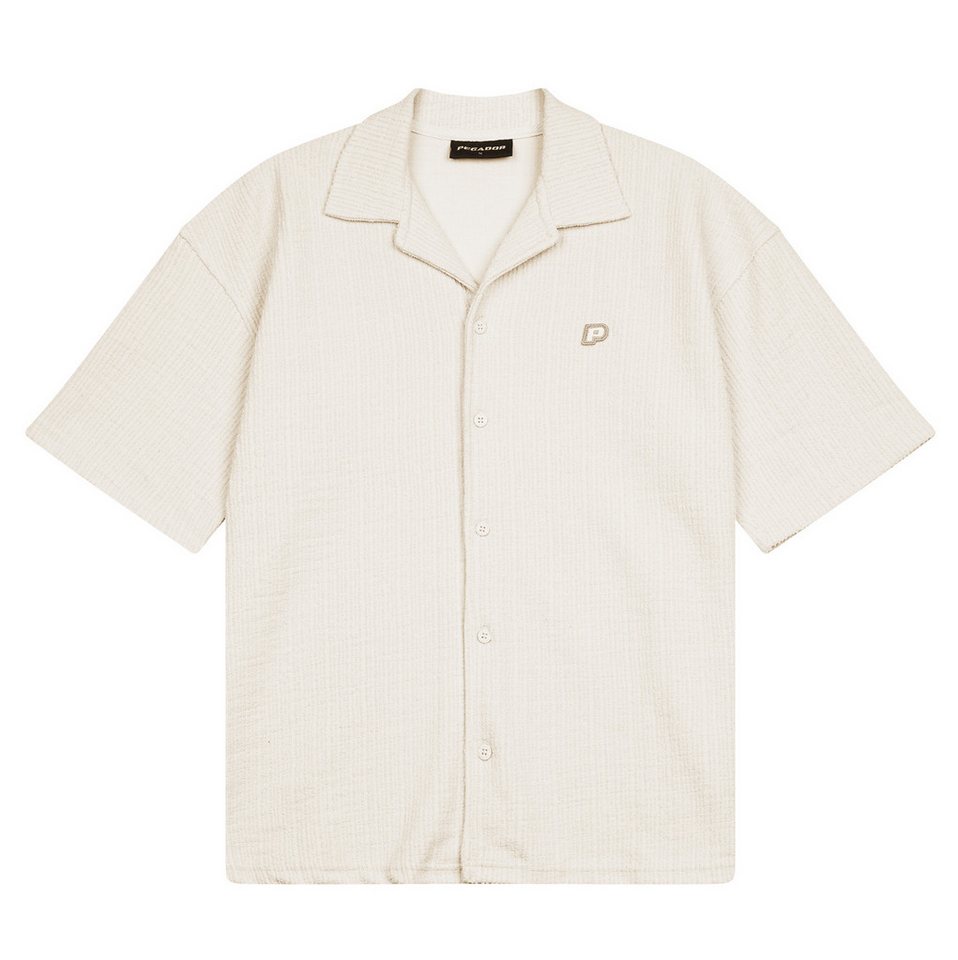 PEGADOR Kurzarmhemd Pegador Libco Structure Knit Shirt von PEGADOR