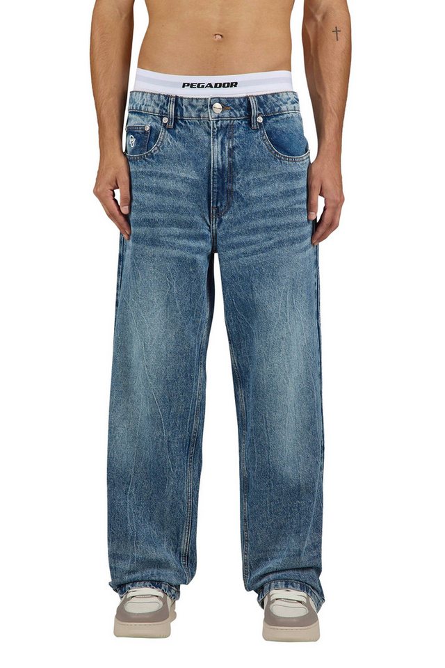 PEGADOR Loose-fit-Jeans Jeans Pegador Axas Loose 5-Pocket-Style von PEGADOR