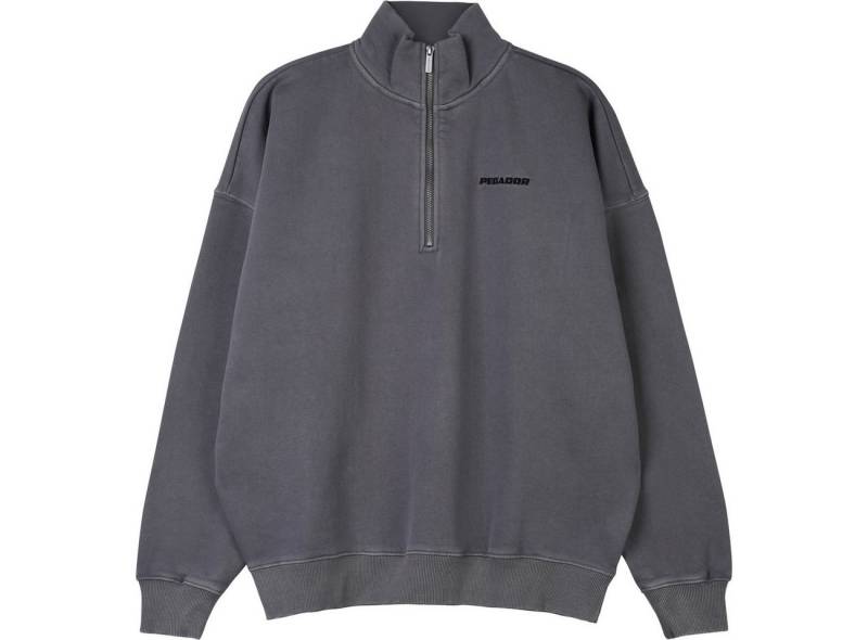 PEGADOR Sweatshirt Logo Oversized Halfzip Sweater Logo Oversized Halfzip Sweater von PEGADOR