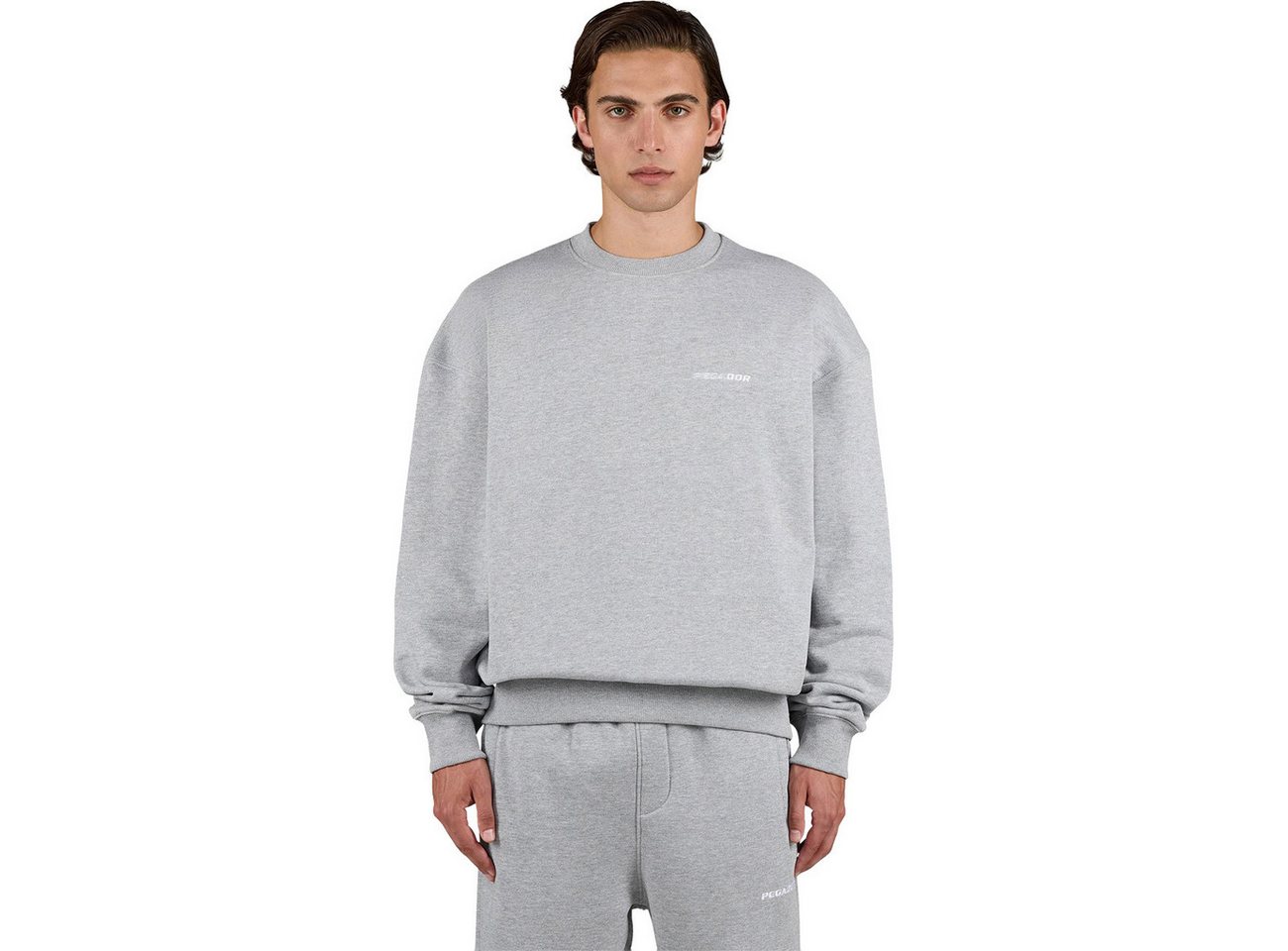PEGADOR Sweatshirt Logo Oversized Sweater Logo Oversized Sweater von PEGADOR